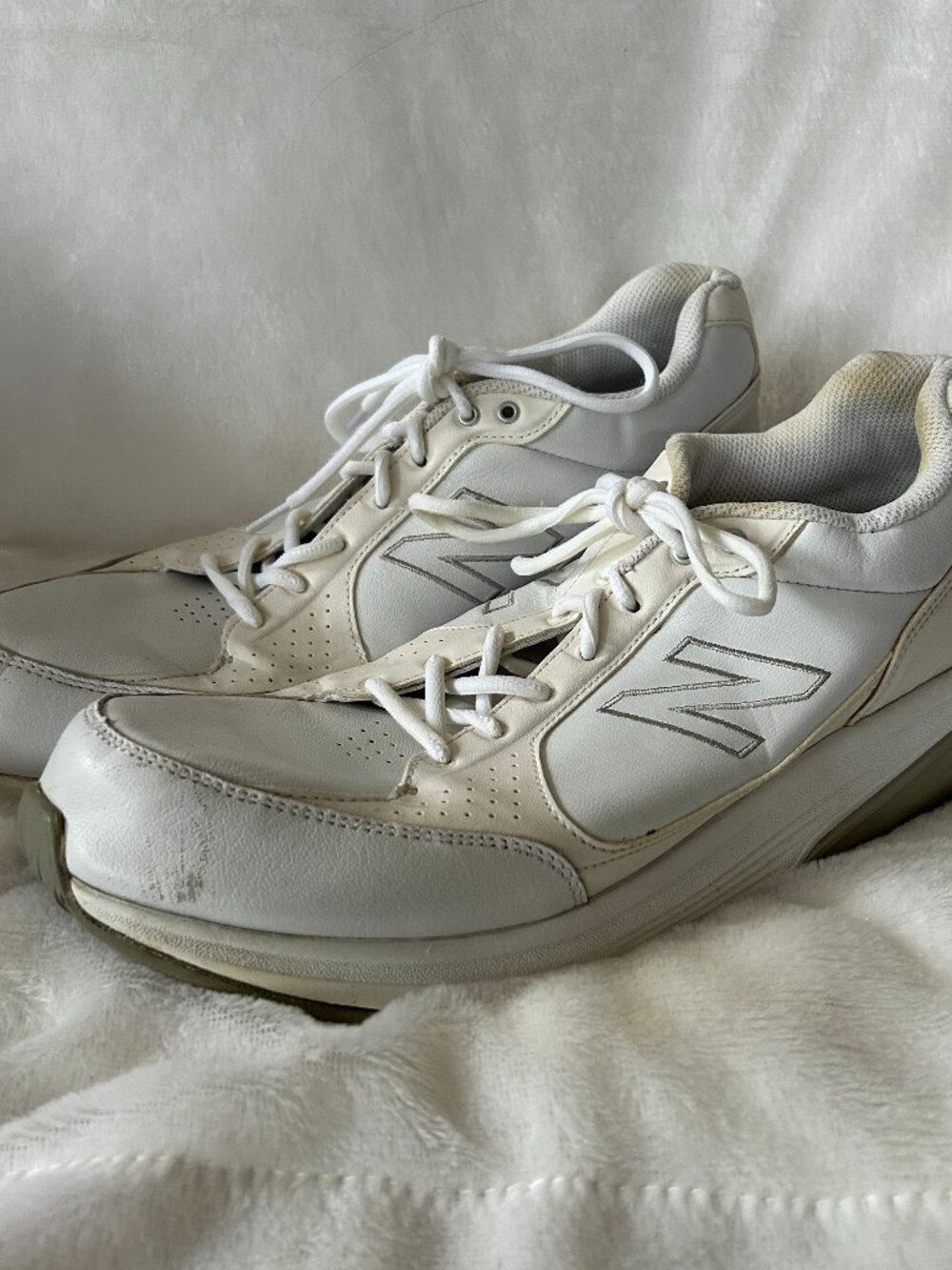 New Balance Walking Shoes Mens Size 11 White Ndurance MW928WT